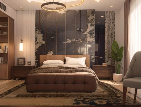 Luxurious master bedroom